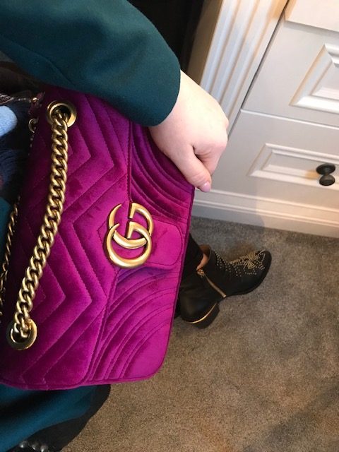 REVIEW : GUCCI VELVET MARMONT SMALL 